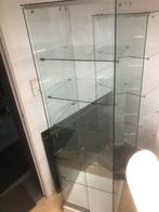 Glazen kast, Huis en Inrichting, Kasten | Vitrinekasten, Ophalen, Zo goed als nieuw