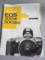 fotocamera EOS 500 Volledig met verschillende lenzen, Audio, Tv en Foto, Fotocamera's Analoog, Spiegelreflex, Canon, Gebruikt