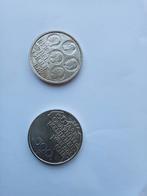 zilveren herdenkingsmunt 150 jaar BE 500Bf (NL versie), Postzegels en Munten, Munten | België, Ophalen