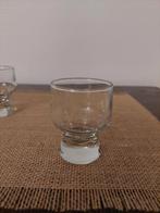 Jenever glaasjes op voetje – 5 stuks, Verzamelen, Glas en Drinkglazen, Ophalen of Verzenden, Nieuw, Borrel- of Shotglas