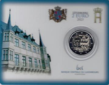 Luxemburg 2023 - 2 euro in coincard - 175 Jaar Parlement