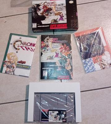 Crono Trigger: Nintendo SNES. (1995 NTSC)/Compl/Manuel+Maps! beschikbaar voor biedingen