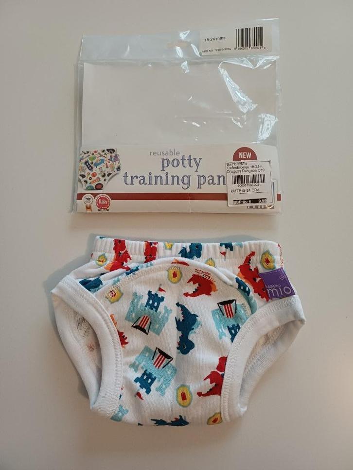 Oefenbroekje / potjestrainingbroekje maat 86/92 Bambino Mio, Kinderen en Baby's, Babykleding | Maat 86, Zo goed als nieuw, Jongetje of Meisje