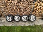 Velgen mercedes C200cdi met zomerbanden, Auto-onderdelen, Banden en Velgen, Ophalen, Gebruikt, Velg(en), 16 inch