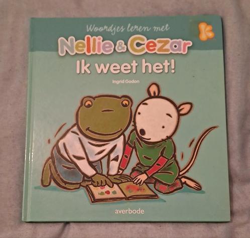 Woordjes leren met Nellie & Cezar :Ik weet het!, Boeken, Kinderboeken | Baby's en Peuters, Zo goed als nieuw, 2 tot 3 jaar, Ophalen of Verzenden