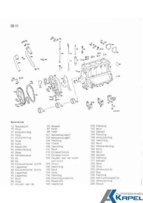 Handleiding Dieselmotor Mercedes OM314 PDF Online, Auto diversen, Handleidingen en Instructieboekjes