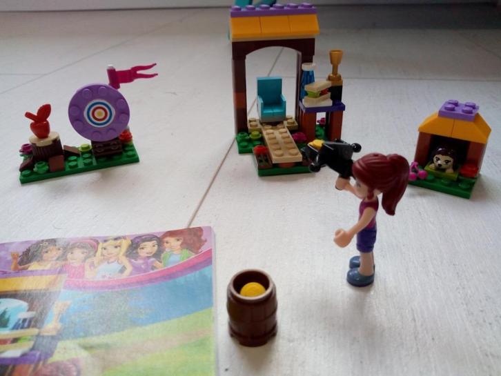 LEGO Friends - Avonturenkamp Boogschieten - 41120, Kinderen en Baby's, Speelgoed | Duplo en Lego, Gebruikt, Lego, Complete set