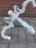 Houten luchter, Ophalen