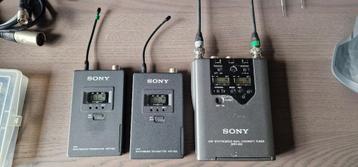 Sony draadloze microfoon set beschikbaar voor biedingen