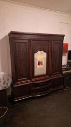 Étagère/penderie ancienne en chêne., Antiquités & Art, Enlèvement