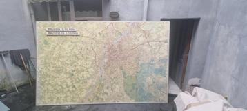 Vintage kaart van BRUXELLES 2M op 3M 1:10000 beschikbaar voor biedingen