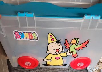 Bumba opbergbox op wieltjes beschikbaar voor biedingen