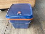 OKAY bewaardoos blauw/oranje GRATIS, Enlèvement ou Envoi
