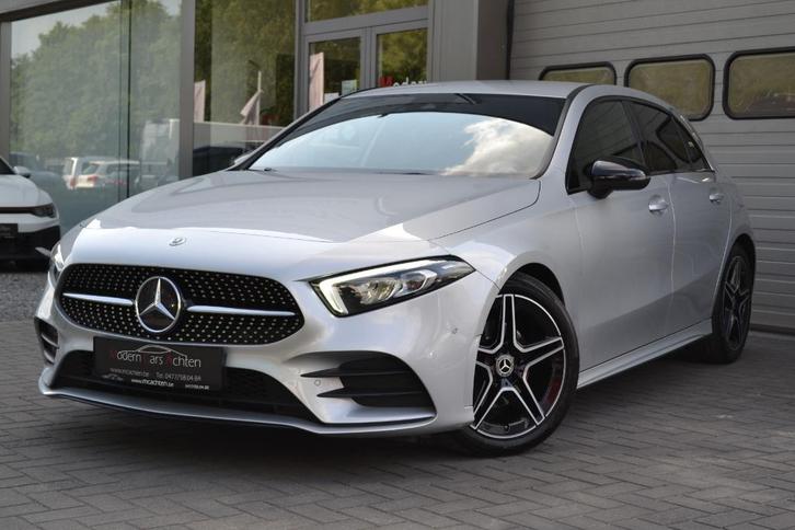 Mercedes A180d AMG Line * Sfeerlicht * Night pakket, Auto's, Mercedes-Benz, Bedrijf, Te koop, A-Klasse, ABS, Achteruitrijcamera