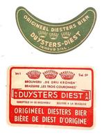 Bieretiketten van Brouwerij Duysters - Diest, Verzamelen, Biermerken, Ophalen of Verzenden