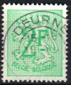 Belgie 1968 - Yvert/OBP 1443 - Cijfer op heraldieke lee (ST), Verzenden, Gestempeld, Gestempeld