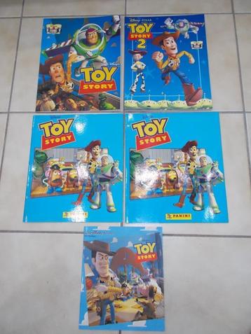 5 toy story boeken (oa uit 1996)