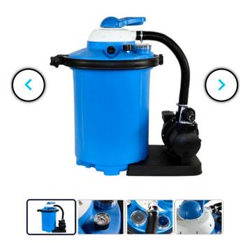 Zandfilter groot zwembad beschikbaar voor biedingen