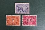 1921 Deutsche Reich, Cijfers serie Landbouw, complete serie, Postzegels en Munten, Ophalen of Verzenden, Duitse Keizerrijk, Gestempeld