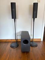 JBL Subwoofer SATT 16 met satelietspeakers, Ophalen, Gebruikt, 120 watt of meer, Subwoofer