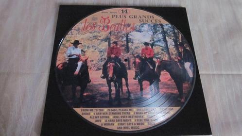 LES BEATLES - 14 plus grands succès  hits (picture disc), Cd's en Dvd's, Vinyl | Pop, Zo goed als nieuw, 1960 tot 1980, 12 inch