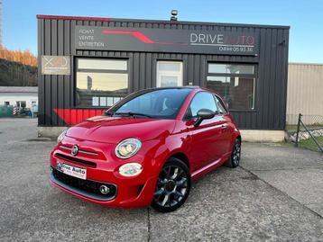 Fiat 500C Sport / Gps / Carplay / Capteurs / Virtual Cockpit, Autos, Rouge, Achat, Euro 6, Cabriolet