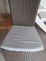 6 eetkamerstoelen, Huis en Inrichting, Ophalen, Gebruikt, Grijs, Kunststof