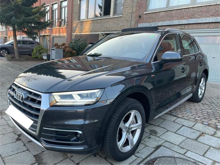 Audi Q5 2.0 TFSI 252pk Quattro STronicsport 1e eigenaar Pano, Auto's, Audi, Particulier, Q5, Centrale vergrendeling, Benzine, Euro 6