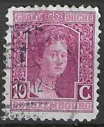 Luxemburg 1914/1920 - Yvert 95 - Marie-Adelaide - 10 c. (ST), Verzenden, Luxemburg, Gestempeld