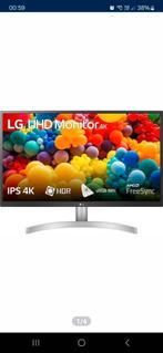 LG monitor 4K, Informatique & Logiciels, Comme neuf, Enlèvement ou Envoi