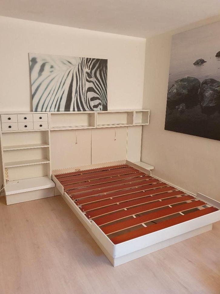 Bed 140x200 - Interlubke, Huis en Inrichting, Slaapkamer | Bedden, Gebruikt, 140 cm, 200 cm, Ophalen