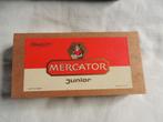 Houten sigarenkistje Mercator Junior met enkele sigaren, Enlèvement ou Envoi, Utilisé, Autres types