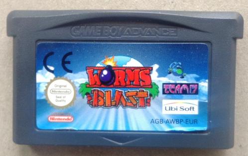 Worms Blast voor de Gameboy Advance, Games en Spelcomputers, Games | Nintendo Game Boy, Gebruikt, Ophalen of Verzenden