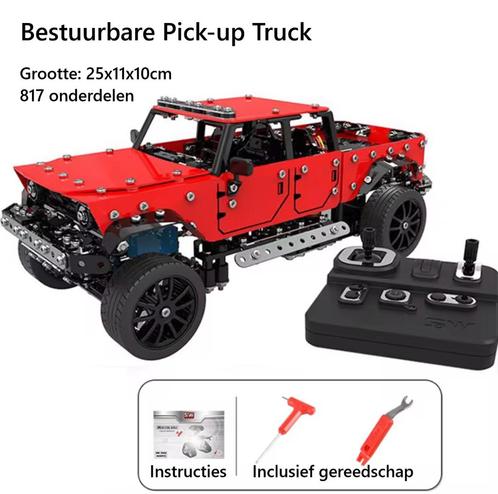 DIY Modelbouw - Metalen 3D Bouwpakket - Bestuurbare Pickup T, Hobby en Vrije tijd, Modelbouw | Auto's en Voertuigen, Nieuw, Truck