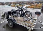 Location Remorque Moto à Chargement au Sol, Ophalen, Zo goed als nieuw