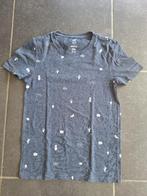 blauw T-shirt met zonnebril, cocktail, ijsje..., Ophalen of Verzenden, Gedragen, Maat 46 (S) of kleiner, Blauw