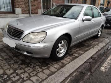 MB-S320cdi.90km.2001.145kw-198ch.Prêt à être immatriculé. En, Autos, Argent ou Gris, Achat, Phares directionnels, 5 portes