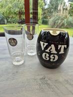 Pichet et 2 verres VAT 69, Utilisé, Enlèvement ou Envoi