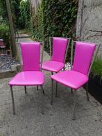 Stoelen stukprijs  - Zeer mooie staat -  € 25  vr de 3 samen, Tijdloos Modern, Autres couleurs, Métal, Enlèvement