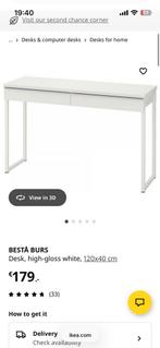 IKEA BESTA BURS Bureau, Enlèvement, Comme neuf