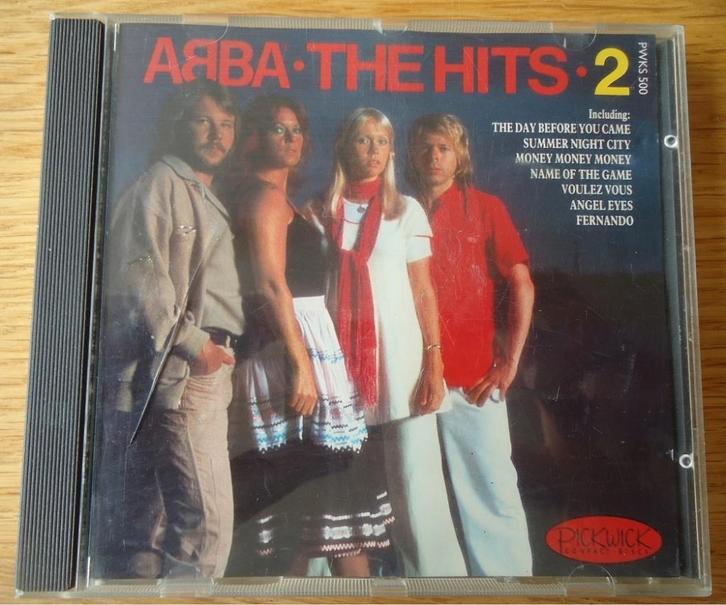 Te koop de originele CD The Hits 2 van Abba., Cd's en Dvd's, Cd's | Pop, Zo goed als nieuw, 1980 tot 2000, Boxset, Ophalen of Verzenden