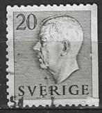 Suède 1951/1952 - Yvert 358a - Roi Gustav VI (ST), Timbres & Monnaies, Timbres | Europe | Scandinavie, Envoi, Suède, Affranchi