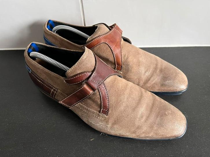 Floris van Bommel herenschoenen maat 9 / 43 H, Vêtements | Hommes, Chaussures, Comme neuf, Autres types, Autres couleurs, Enlèvement ou Envoi