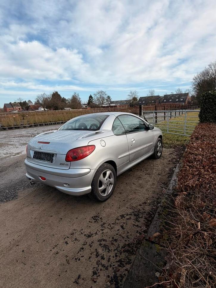 Peugot 206cc cabrio, Autos, Mercedes-Benz, Autres modèles, Essence, 3 portes, Boîte manuelle, Argent ou Gris, Enlèvement