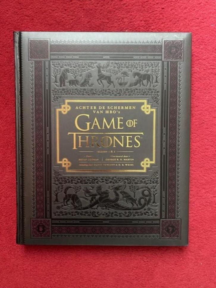 GEORGE MARTIN ACHTER DE SCHERMEN VAN HBO'S GAME OF THRONES S, Boeken, Fantasy, Ophalen of Verzenden