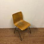 20 vintage school refter kantine horeca stoelen PLYWOOD lot, Ophalen of Verzenden, Gebruikt, Hout, Vijf, Zes of meer stoelen