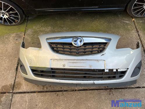 OPEL MERIVA B Z157 Zilver voorbumper 2011-2017, Auto-onderdelen, Carrosserie, Bumper, Opel, Voor, Gebruikt, Ophalen of Verzenden