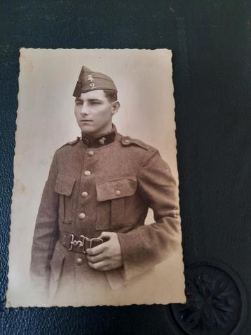 photo soldat Theodore Temmerman - vieux - Deurne, Enlèvement ou Envoi, Armée de terre, Photo ou Poster