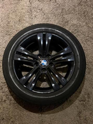 4 BMW velgen en banden 17 inch voor 3 series beschikbaar voor biedingen