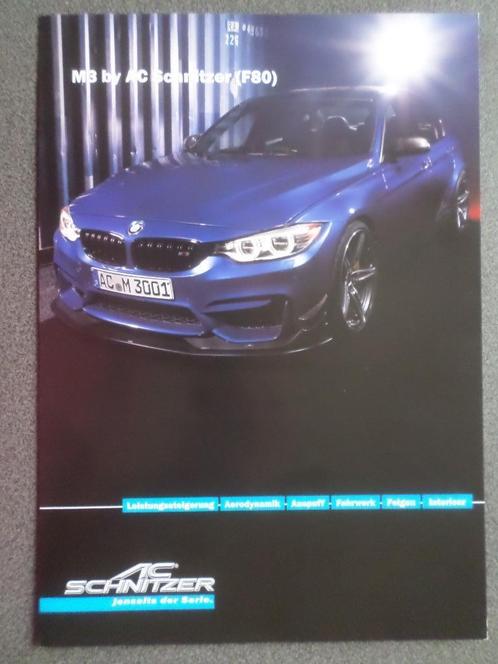 BMW M3 par AC Schnitzer, Livres, Autos | Brochures & Magazines, BMW, Enlèvement ou Envoi